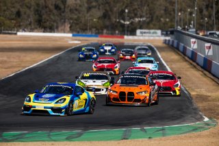 #1 - Method Motorsport - Shane Smollen - Lachlan Mineeff - Porsche 718 Cayman CS MR l © Race Project l Daniel Kalisz l GT4 Australia | GT4 Australia