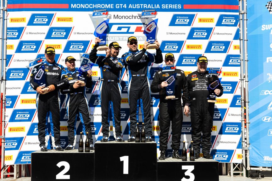 Queensland Raceway, Podium, Am Cup Race 2 l © Race Project l Daniel Kalisz l GT4 Australia