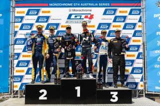 Sydney, Race 2 Pro-Am Cup Podium l © Race Project l Daniel Kalisz | GT4 Australia