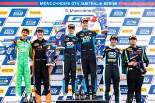 Silver Cup Podium, Race 1 l © Race Project l Daniel Kalisz | GT4 Australia