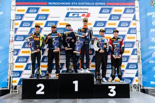 Pro-Am Cup Podium, Race 1 l © Race Project l Daniel Kalisz | GT4 Australia