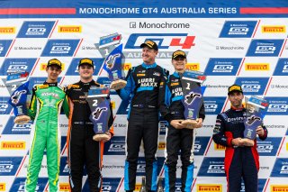 Silver Cup Podium, Race 2 l © Race Project l Daniel Kalisz | GT4 Australia