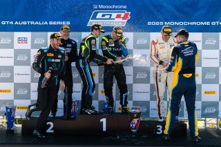 Silver-Am Podium - Race 2 - Phillip Island l &copy; Race Project l Daniel Kalisz | GT4 Australia