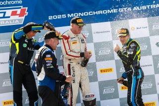 Silver-Am Podium - Race 2 - Phillip Island l &copy; Race Project l Daniel Kalisz | GT4 Australia