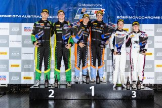 Silver Cup Podium, Queensland Raceway, Race 1 | © Race Project | Daniel Kalisz | GT4 Australia