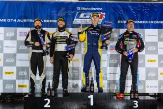 Am Cup Podium, Queensland Raceway, Race 1 l © Race Project l Daniel Kalisz | GT4 Australia