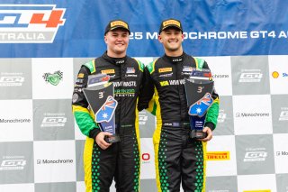 Monochrome GT4 Australia - Race 1 Podium | © Race Project | Daniel Kalisz | Daniel Kalisz