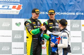 Monochrome GT4 Australia - Race 1 Podium | © Race Project | Daniel Kalisz | Daniel Kalisz
