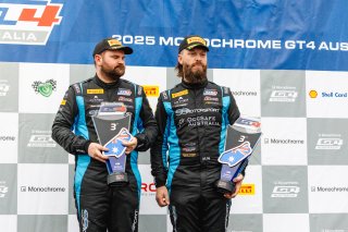 Monochrome GT4 Australia - Race 1 Podium | © Race Project | Daniel Kalisz | Daniel Kalisz
