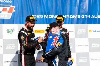Monochrome GT4 Australia - Race 2 Podium  | © Race Project | Daniel Kalisz | Daniel Kalisz