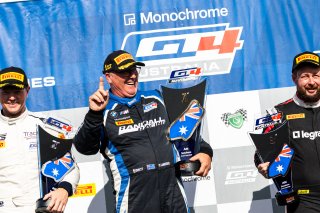 Monochrome GT4 Australia - Race 2 Podium  | © Race Project | Daniel Kalisz | Daniel Kalisz