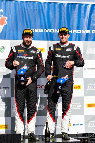Monochrome GT4 Australia - Race 2 Podium  | © Race Project | Daniel Kalisz | Daniel Kalisz
