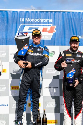 Monochrome GT4 Australia - Race 2 Podium  | © Race Project | Daniel Kalisz | Daniel Kalisz