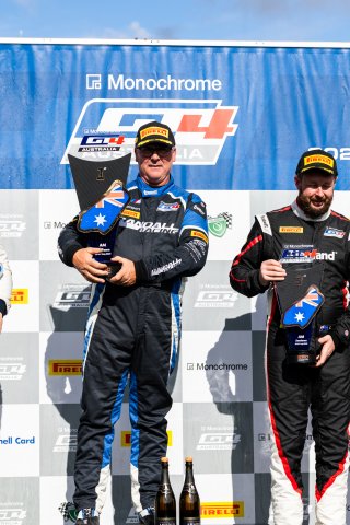 Monochrome GT4 Australia - Race 2 Podium  | © Race Project | Daniel Kalisz | Daniel Kalisz