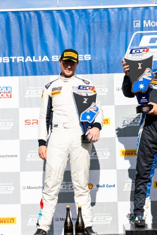 Monochrome GT4 Australia - Race 2 Podium  | © Race Project | Daniel Kalisz | Daniel Kalisz