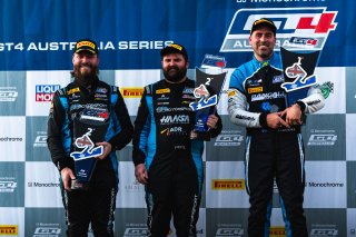 Monochrome GT4 Australia - Race 1 Podium | © Race Project | Daniel Kalisz | Daniel Kalisz