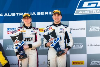 #87 – JGI Triple Eight Racing – Jarrod Hughes / Summer Rintoule – Mercedes-AMG GT4 | © Race Project | Daniel Kalisz | Daniel Kalisz