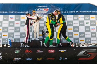 Monochrome GT4 Australia - Race 2 Podium | © Race Project | Daniel Kalisz | Daniel Kalisz