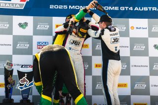Monochrome GT4 Australia - Race 2 Podium | © Race Project | Daniel Kalisz | Daniel Kalisz