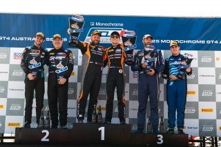 Monochrome GT4 Australia - Race 2 Podium | © Race Project | Daniel Kalisz | Daniel Kalisz