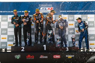 Monochrome GT4 Australia - Race 2 Podium | © Race Project | Daniel Kalisz | Daniel Kalisz