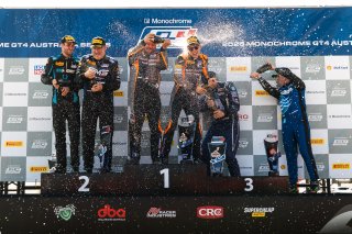 Monochrome GT4 Australia - Race 2 Podium | © Race Project | Daniel Kalisz | Daniel Kalisz