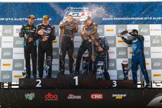 Monochrome GT4 Australia - Race 2 Podium | © Race Project | Daniel Kalisz | Daniel Kalisz