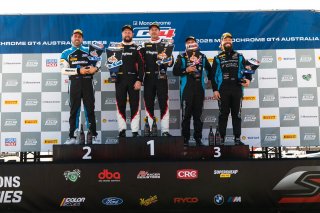 Monochrome GT4 Australia - Race 2 Podium | © Race Project | Daniel Kalisz | Daniel Kalisz