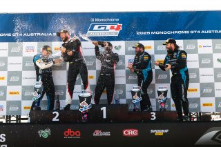 Monochrome GT4 Australia - Race 2 Podium | © Race Project | Daniel Kalisz | Daniel Kalisz