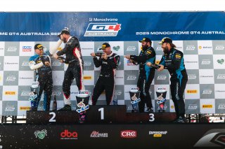 Monochrome GT4 Australia - Race 2 Podium | © Race Project | Daniel Kalisz | Daniel Kalisz