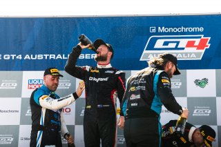Monochrome GT4 Australia - Race 2 Podium | © Race Project | Daniel Kalisz | Daniel Kalisz