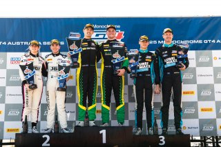 Monochrome GT4 Australia - Race 2 Podium | © Race Project | Daniel Kalisz | Daniel Kalisz