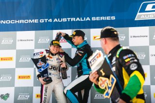 Monochrome GT4 Australia - Race 2 Podium | © Race Project | Daniel Kalisz | Daniel Kalisz