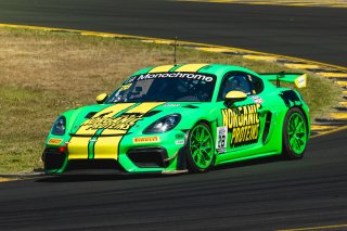 #28 - Norganic Proteins - Kent Quinn - Caleb Paterson - Porsche 718 Cayman GT4 RS CS l &copy; Jack Martin Photography | &copy; Jack Martin Photography