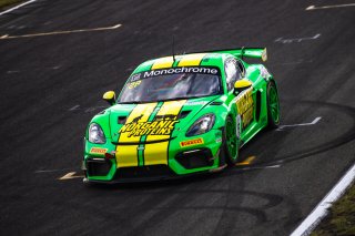 #28 - Norganic Proteins - Caleb Paterson / Kent Quinn - Porsche 718 Cayman GT4 RS CS | | &copy; Jack Martin Photography |