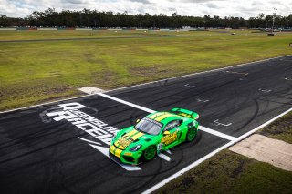 #28 - Norganic Proteins - Caleb Paterson / Kent Quinn - Porsche 718 Cayman GT4 RS CS | | &copy; Jack Martin Photography |