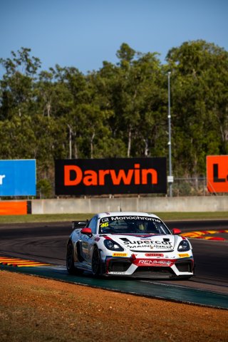 #46 - RENNEN Motorsport - Jensen Shearer - Porsche 718 Cayman GT4 RS CS l &copy; Jack Martin Photography | &copy; Jack Martin Photography