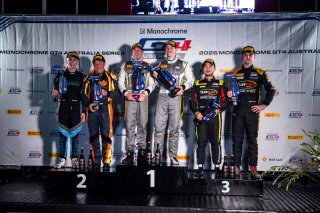 Monochrome GT4 Australia - Silver Am Cup Podium | | &copy; Jack Martin Photography |