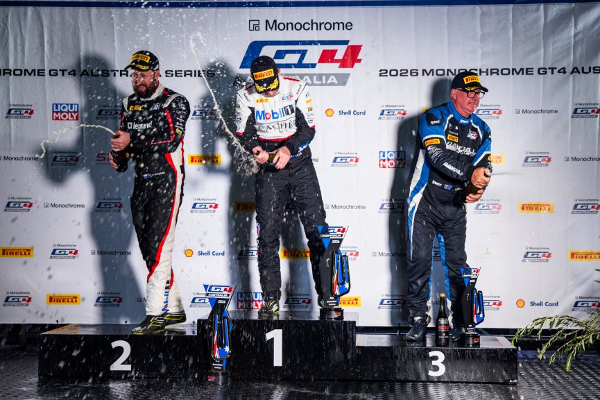 Monochrome GT4 Australia - Am Cup Podium