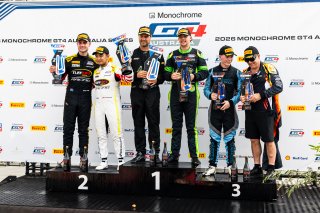 Monochrome GT4 Australia - Silver Am Cup Podium | | &copy; Jack Martin Photography |