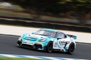 #210 - TekworkX Motorsport / ZW Racing - Nash Morris - Zoe Woods - Porsche 718 Cayman GT4 RS CS l © Race Project l Daniel Kalisz | GT4 Australia