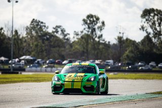 #28 - Norganic Proteins - Caleb Paterson / Kent Quinn - Porsche 718 Cayman GT4 RS CS | | &copy; Jack Martin Photography |