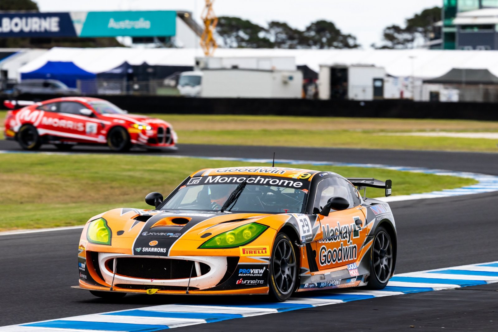 Giant-killing performance by Ginetta duo at Phillip Island