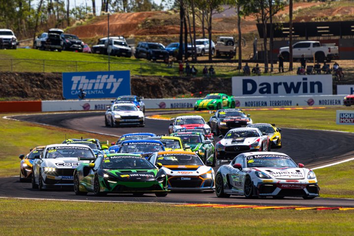 Monochrome GT4 Australia ends maiden visit to Darwin in dramatic fashion