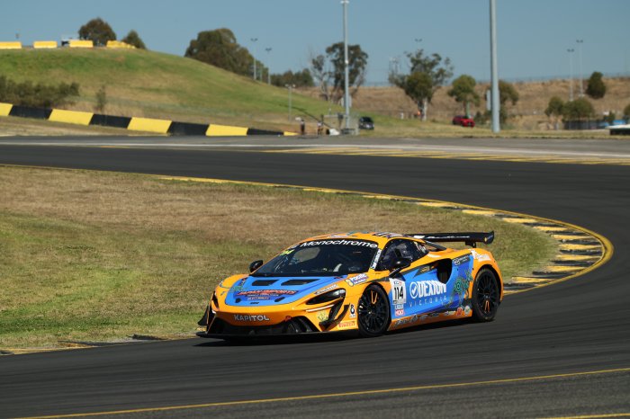 First Monochrome GT4 Australia laps of Sydney completed
