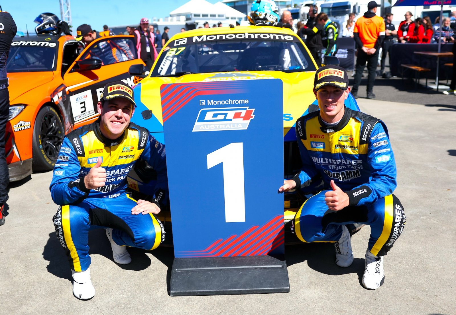Sun shines on opening Monochrome GT4 Australia race of 2026