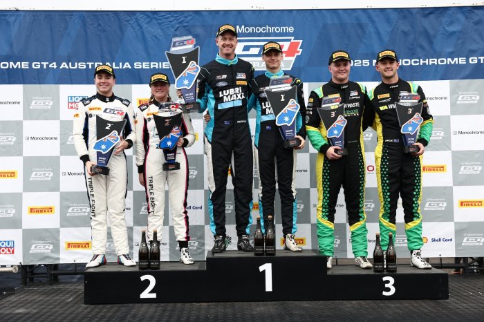 Inspired performances occur in Monochrome GT4 Australia Race 1