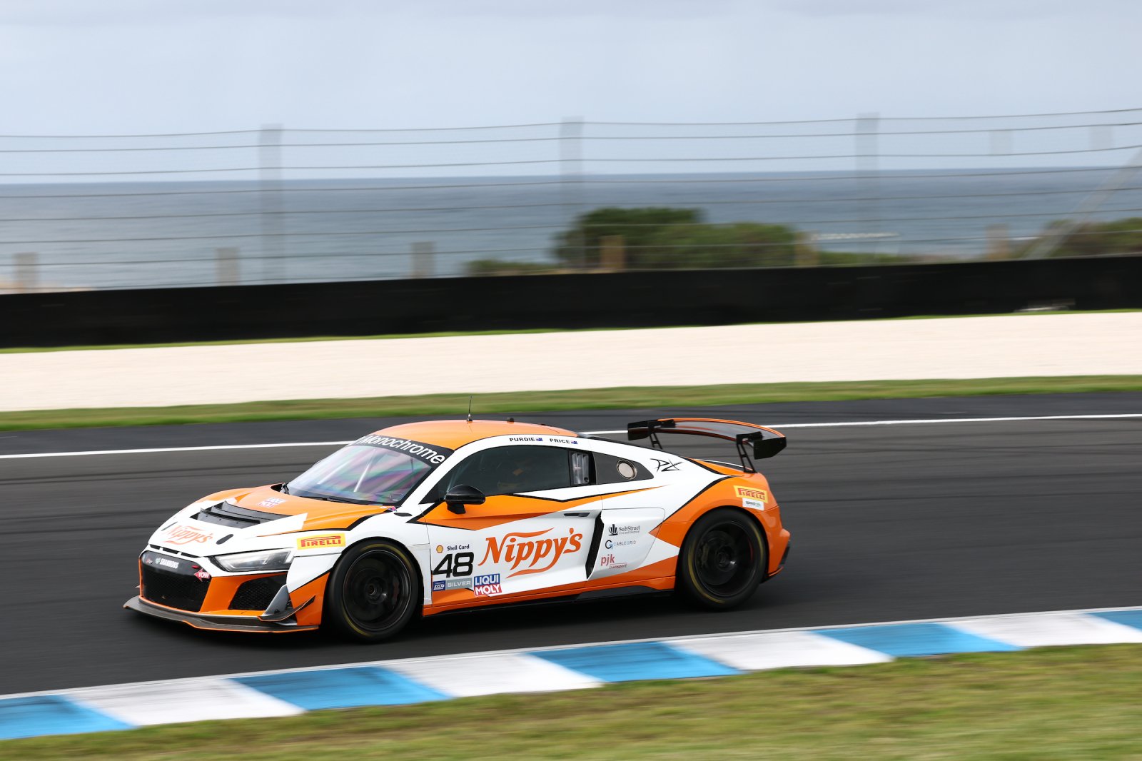 Audi sets the pace after opening Monochrome GT4 Australia session at Phillip Island