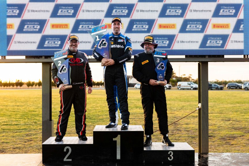 The Bend, Race 1 Podium Am Cup l © Race Project l Daniel Kalisz l GT4 Australia