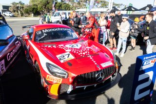 #27 - Love Racing by Volante Rosso Motorsport - Antonio Astuti - Sam Brabham - Mercedes-AMG GT4 l © Race Project l Daniel Kalisz | GT4 Australia